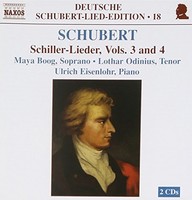 Boog Odinius Eisenlo - Schubert Schiller Lieder 3-4 - Cd - F600Z