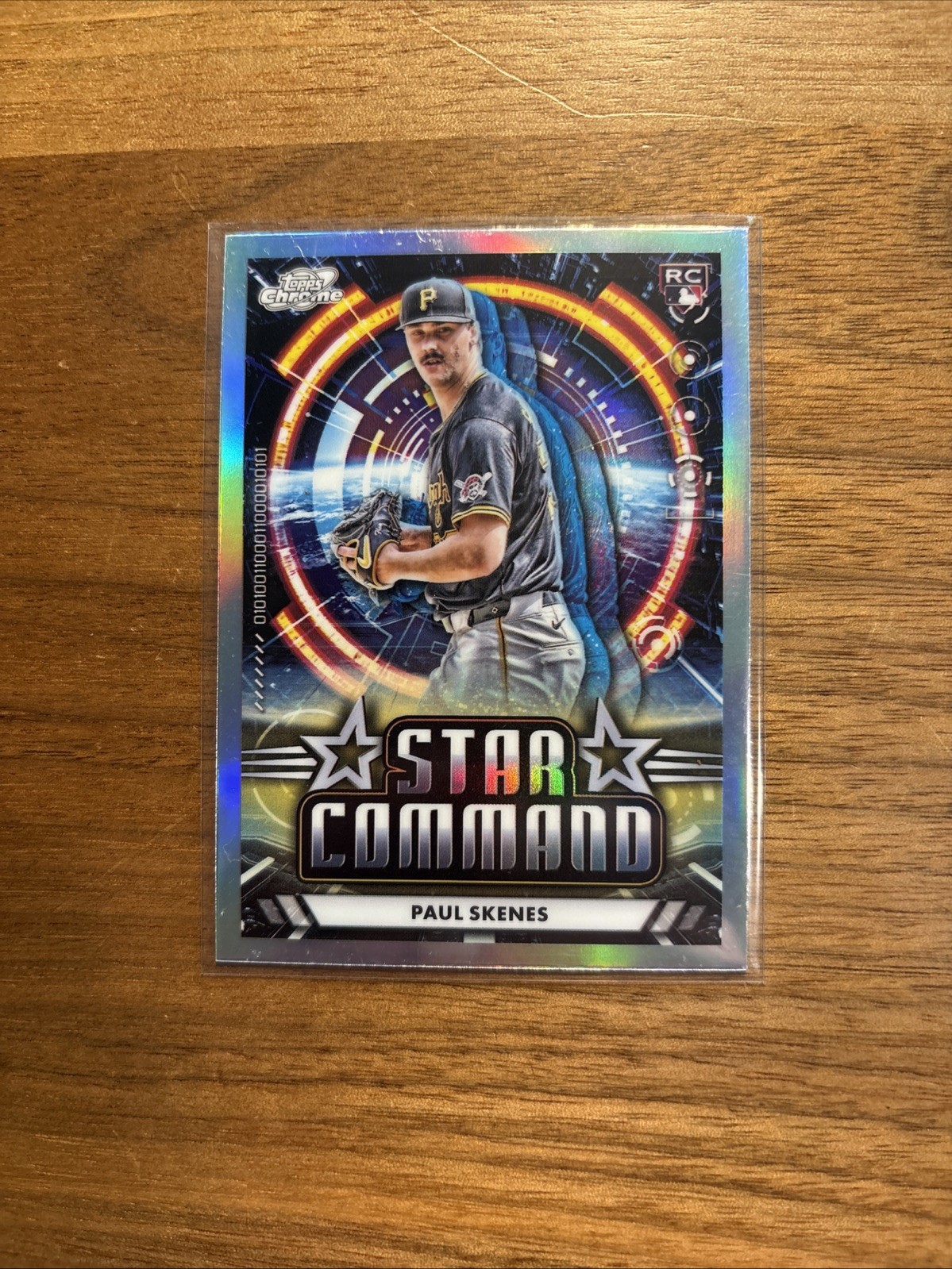 2024 Topps Cosmic Chrome Paul Skenes Star Command