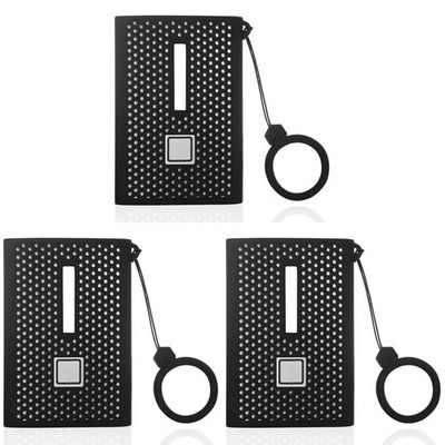 3X AufbewahrungshüLle SilikonschutzhüLle für  T7 Press Tragbare Externe SSD8456
