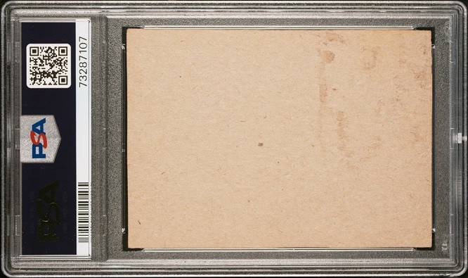 1962 Post Cereal #61 Jim Brown PSA 4 (MK) Cleveland Browns HOF Syracuse Univ. view 2