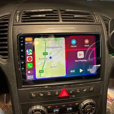 F&uuml;r Mercedes-Benz SLK R171 Android 15.0 Autoradio Carplay GPS Navigation WIFI BT
