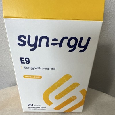 Synergy E9 Energy L-arginine Powder Drink Tropical Burst 5 packets