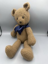 crochet teddy bear