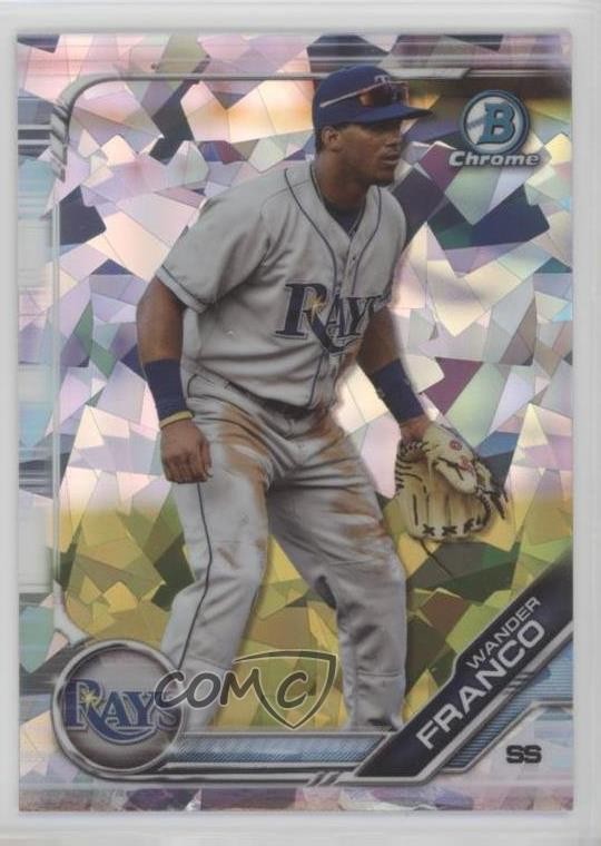 2019 Bowman Chrome Draft Sapphire Edition Wander Franco #BDC-93 7iu