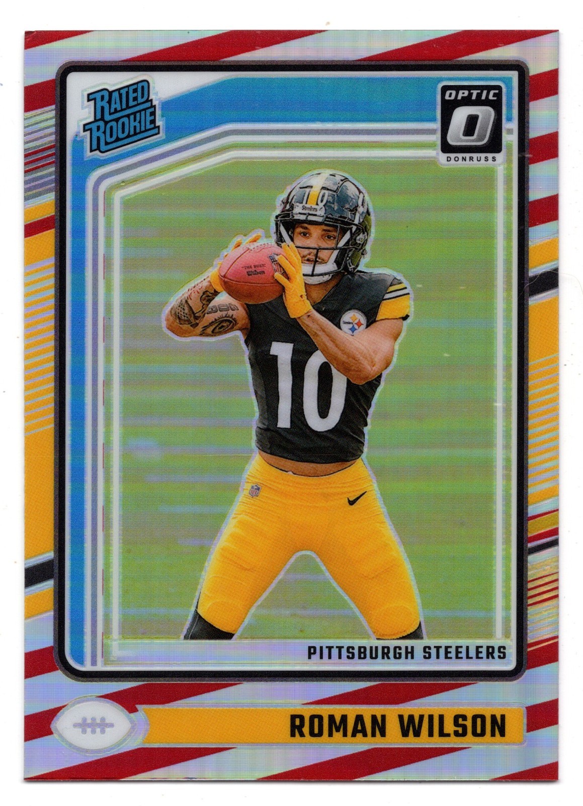 2024 Donruss Optic ROMAN WILSON #285 Freedom Rated Rookie Case Hit (See Pics)