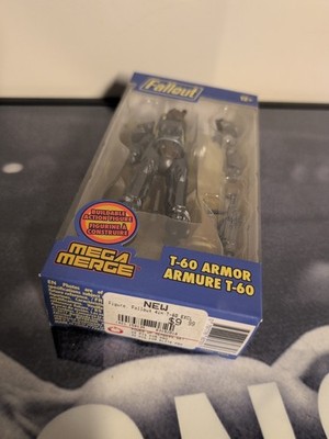 Mega Merge t-60 Armor Fallout Figure w/ Accessories 2017 Just Toys New in Box
