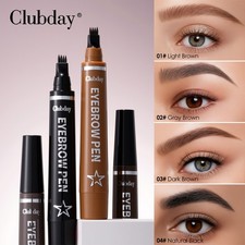 New Microblading Tattoo Eyebrow Ink Pen Long Lasting Brow Pencil 3D Fork Makeup