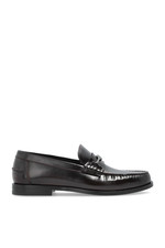 FERRAGAMO Harry Man Black Leather Loafers New & Authentic