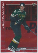 2000-01 Be A Player Signature Series DERIAN HATCHER Dallas Stars RUBY #117/200