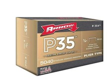 ARROW P35 Staples 10Mm (3/8In) Box 5040 ARRP3538 0.0035 per staple