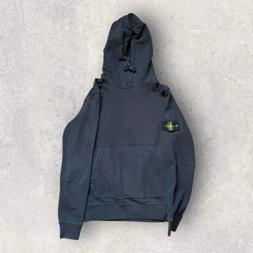 felpa con cappuccio stone island grande
