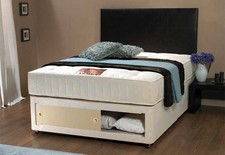 Made To Measure Divan Foot End Storage Bed & Waterproof Mattress & Headboard