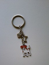 Jack Russell Terrier keyring 