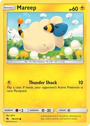 Mareep 76/214 Common Lost Thunder Pokemon TCG