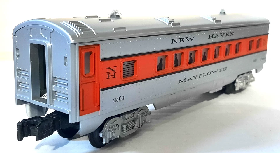 WILLIAMS~O GA~NEW HAVEN "MAYFLOWER" 4-STREAMLINED PASSENGER CAR SET~ #STR02711 - Image 3 of 4