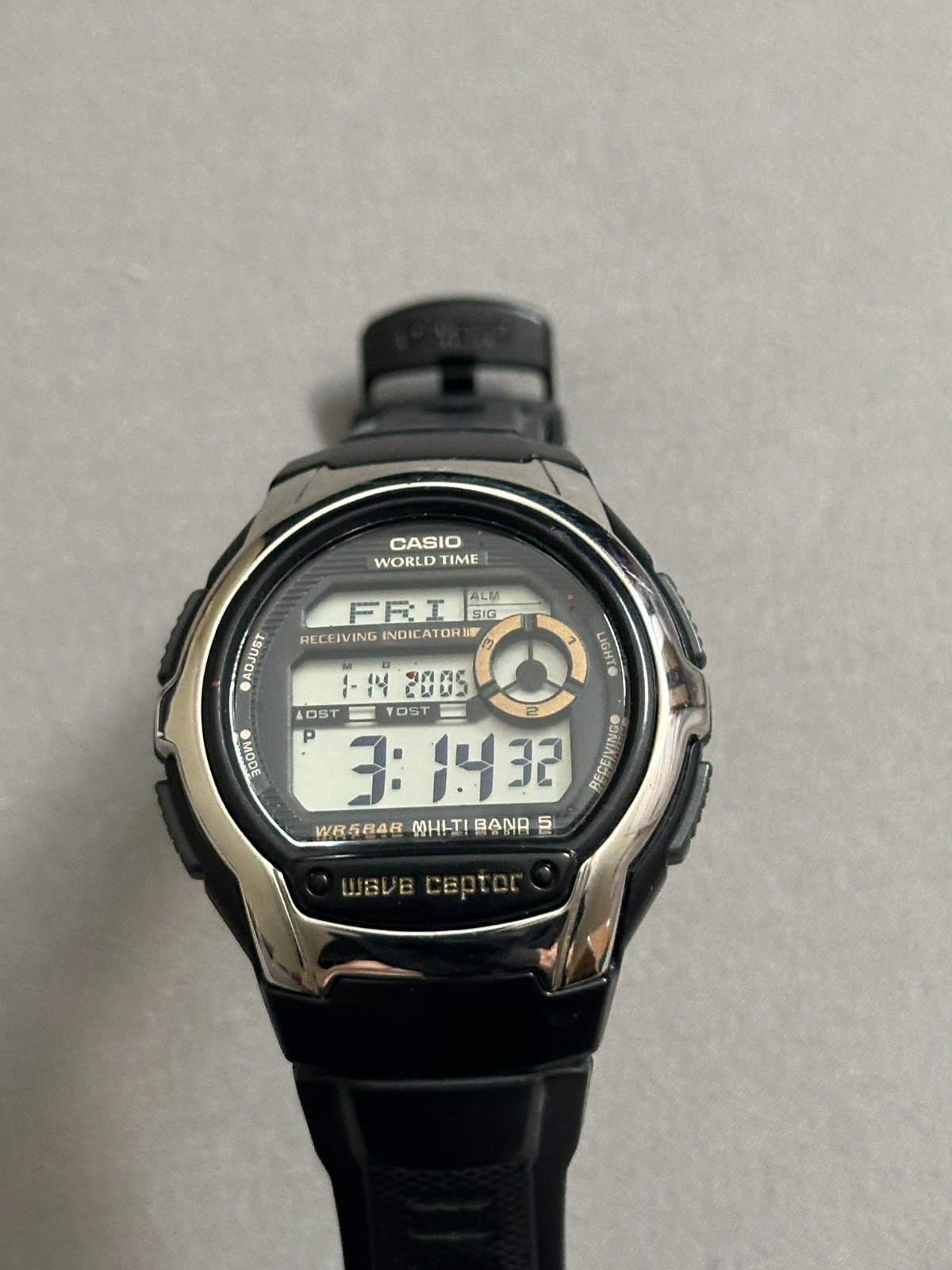 Casio Wave Ceptor Multiband 5 World Time Digital … - image 5