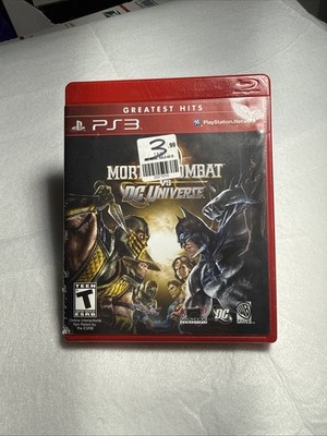 Mortal Kombat vs. DC Universe (Sony PlayStation 3, 2008) **TESTED AND WORKING**