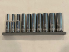 Husky 1/4 Deep Socket Set Metric ( 10 Piece )...