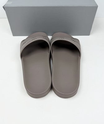 Size 41EU/8US - Balenciaga Monogram BB Brown Pool Slides  display picture 2