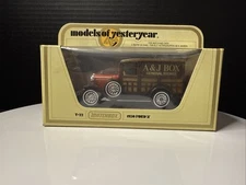 Matchbox Models of Yesteryear 1930 Ford “A” A&J Box General Stores Y-22