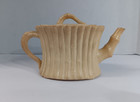 Scarce Antique WEDGWOOD Drabware Caneware Bamboo Teapot