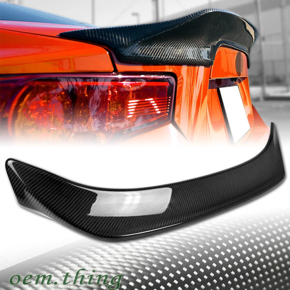12-20 Fit FOR TOYOTA GT86 FT86 SCION FR-S SUBARU BRZ Trunk Spoiler CARBON - Photo 1/1