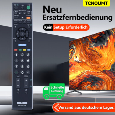 RM-ED013 Ersatz Fernbedienung für Sony Bravia LCD TV KDL-40L4000 KDL-40S4000
