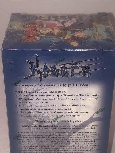InuYasha Kassen Booster Box Sealed Trading Card Game Anime First Edition RARE - Picture 13 of 17
