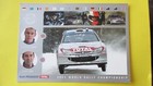 Grande carte postale 2002 WORLD RALLY CHAMPIONSHIP PEUGEOT 206 WRC LIRE ANNONCE