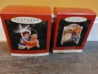 1995 Hallmark Keepsake Ornament Lot Of 2. Our Little Blessings, Beverly & Teddy