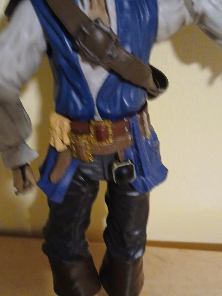 "Figura de acción del Capitán Jack Sparrow de Jakks Piratas del Caribe de Disney 2011 12""" Foto 2 de 4