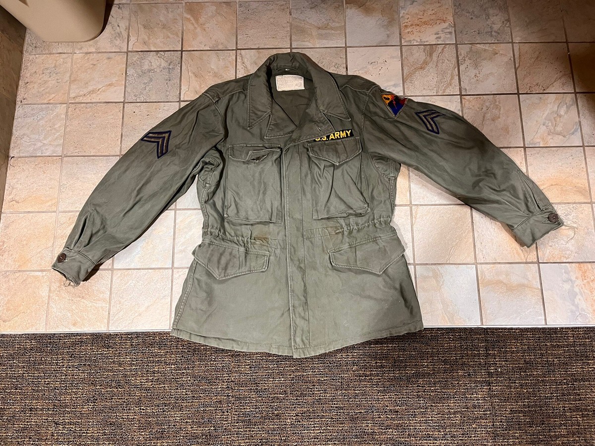 ジャケット・アウター Cockpit USA JACKETS FIELD M1943 XXL M43 82nd Airborne M-43 Field Jacket - Embroidered | Cockpit USA