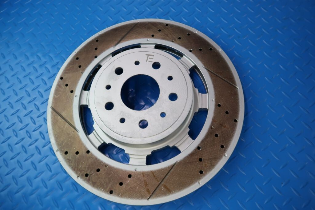 Maserati GranTurismo Gran Turismo Gt front brake disc rotors TopEuro #12080