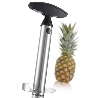 Stainless Steel Pineapple Cutter Corer Slicer Peeler for Diced Fruit Rings Tool