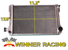 Fit Mg Midget 1500 1.5l 1600 Cc Mt 1974-1979 75 76 Aluminum Radiator Shorter
