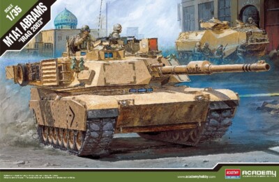 M1A1 Arams Irak 2003 Tank 1:3 5 Kunststoff Modell Kit Academy