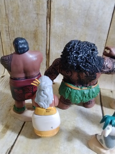 DISNEY MOANA Figures By JAKKS 7pcs - Picture 7 of 9