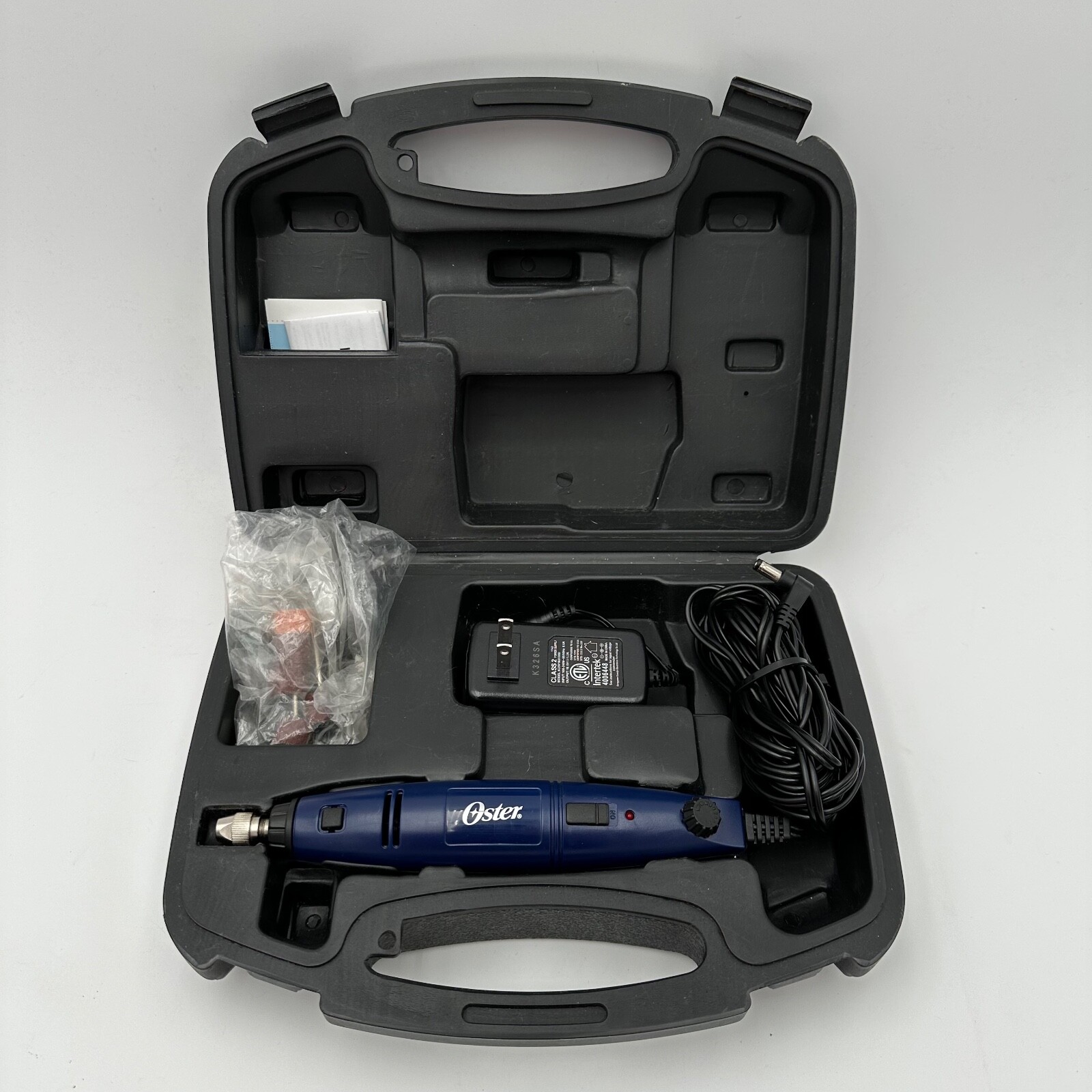 Oster Animal Nail Grinder / Grinding Kit Tested Working Complete eBay