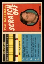 1970 Topps Scratch-Offs Baseball #19 Tom Seaver EX/MT *d3