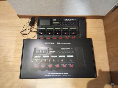 ZOOM G11 Gitarre Multi-Effekt Pedale Prozessor Bass Schwarz IR Loader Audio S...