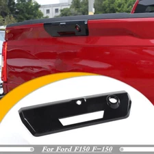 For 2021-2023 Ford F150 F-150 Black Rear Tailgate Door Handle Cover Trim Bezels