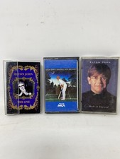 Elton John Lot Of 3 Greatest Hits Volume II 1977 The One Made In Cassette Tape