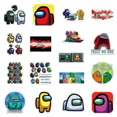 20PC Among us stickers WATERPROOF THEY ARE ABLE TO STICK ON ANYTHING