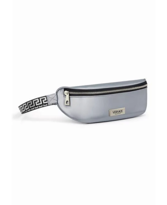 Versace Parfums New Silver Belt Bag Travel With Dust Bag | eBay