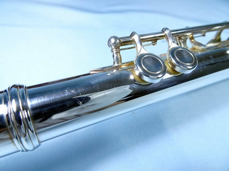 Sankyo Etude Flute 925 Stamped silver with case eBay