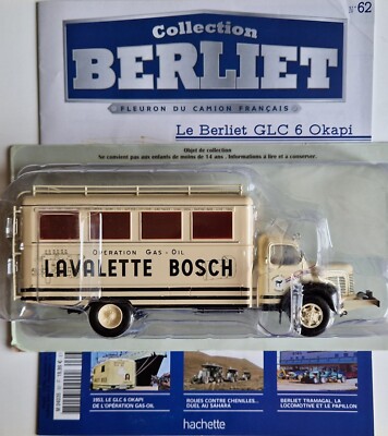 IXO 1/43 - Berliet 62 - Berliet GLC 6 Okapi Lavalette Bosch