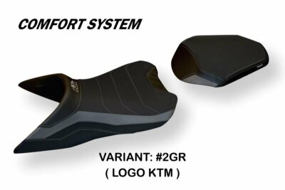 KTM 1290 SUPER DUKE GT  Tappezzeria Italia Seat Cover GREY 134