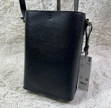 NEW Uniqlo +J Jil Sander Leather Shoulder Bag Black Authentic Japan