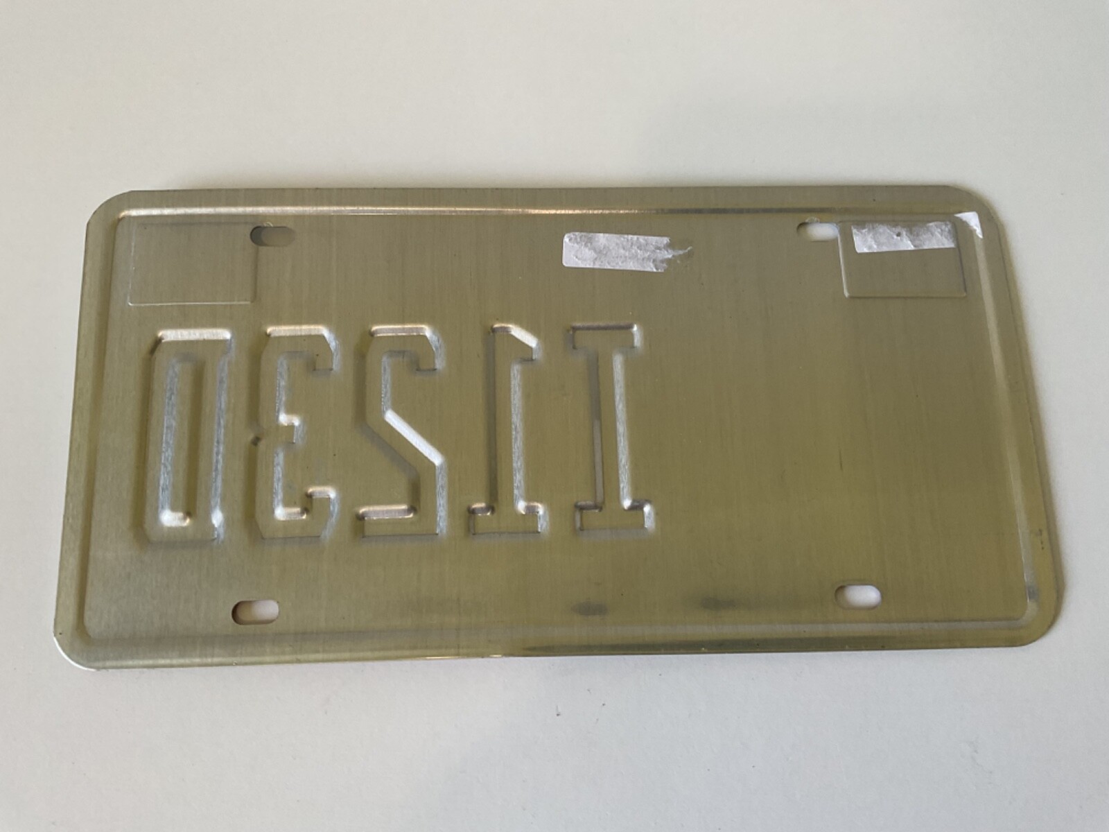 Rare 2000 FLORIDA INTERNATIONAL UNIVERSITY License Plate All Original