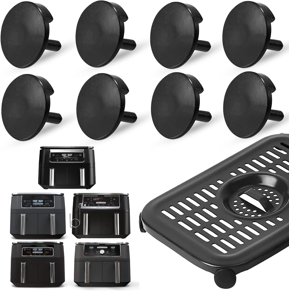 Air Fryer Replacement Parts for Ninja Foodi Airy Fryer, 8 PCS Food Grade Air